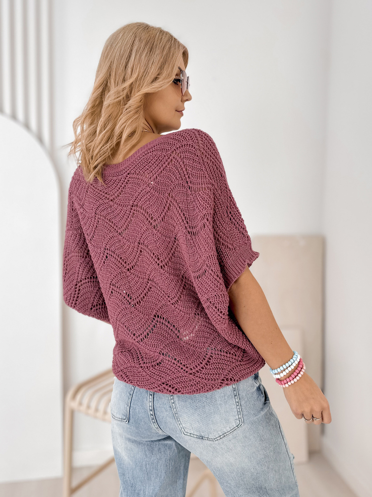 PULLOVER CORSICA LILAFARBENER