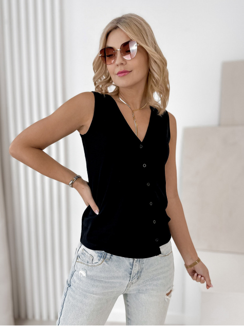 BLUSE POLINE SCHWARZ
