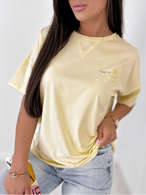 BLOUSE PELLAS JAUNE