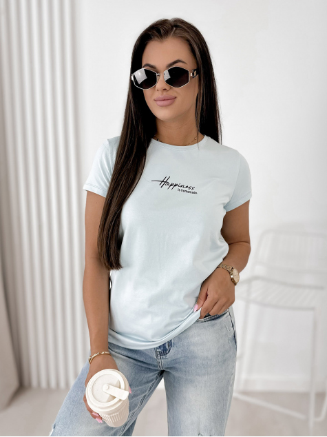BLUZA HAPINE ALBASTRE