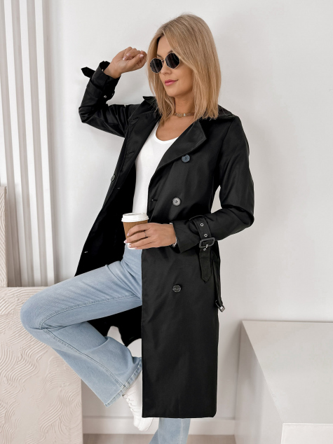 MANTEAU TRANCHÉE LAFAYETTE NOIR