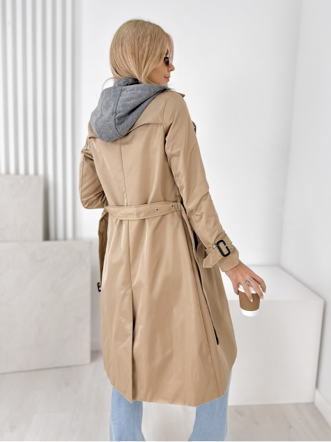 MANTEAU TRANCHÉE LAFAYETTE CARAMEL