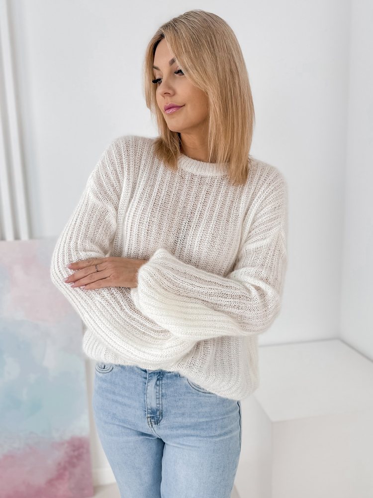 PULLOVER RAVELLO ECRU