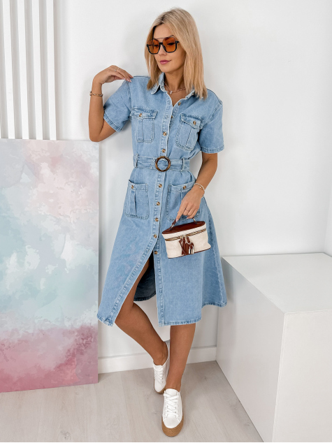 DRESS VOLTARE DENIM