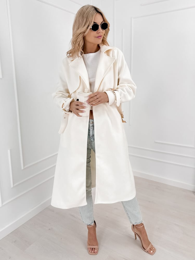 COAT TURNER ECRU
