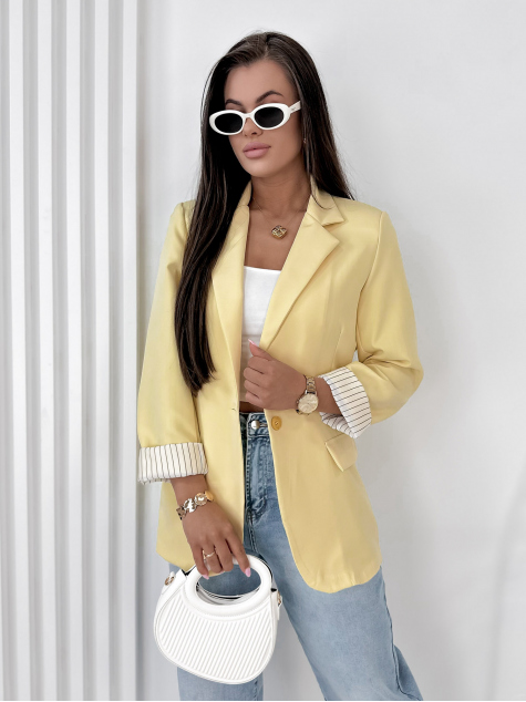 BLAZER WINDSOR JAUNE
