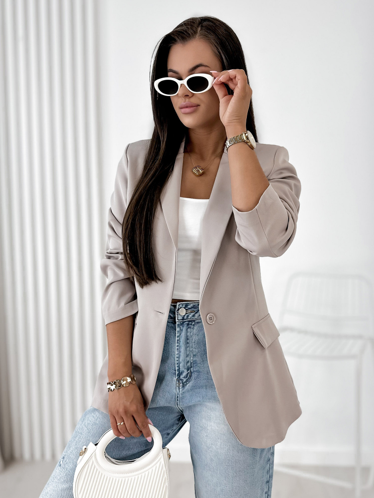 BLAZER WINDSOR DARK BEIGE