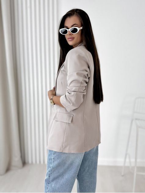 BLAZER WINDSOR DUNKELBEIGER