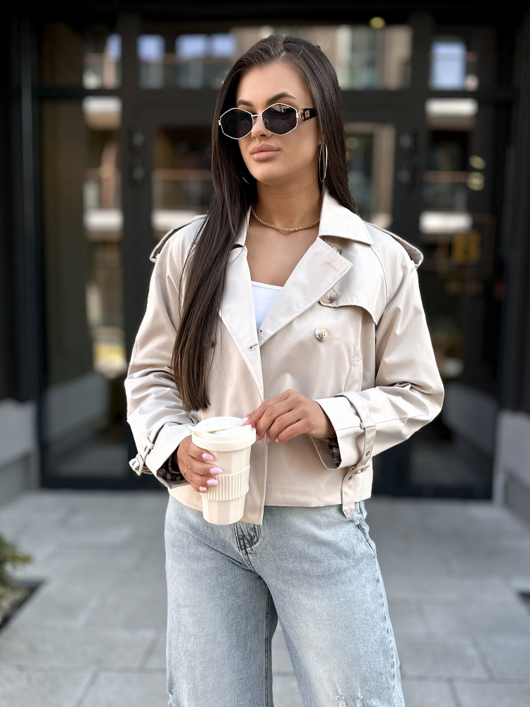 COAT DELAWARE TRENCH BEIGE
