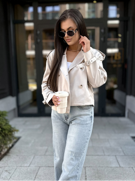 MANTEAU TRANCHÉE DELAWARE BEIGE