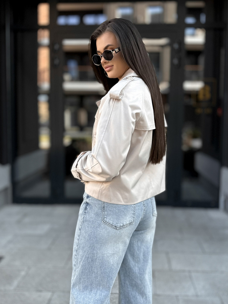MANTEAU TRANCHÉE DELAWARE BEIGE
