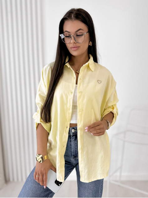 SHIRT CORDUROY APOLINARE YELLOW