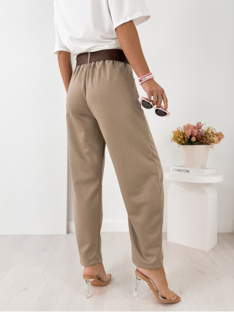 PANTALON ARETINO BEIGE FONCÉ