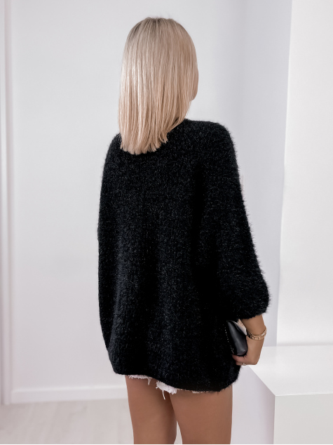 STRICKJACKE MILANO SCHWARZ