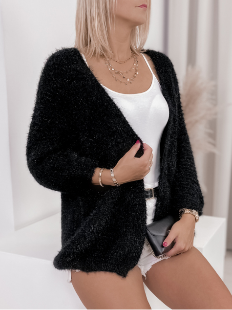 CARDIGAN MILANO BLACK