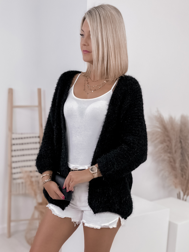 STRICKJACKE MILANO SCHWARZ