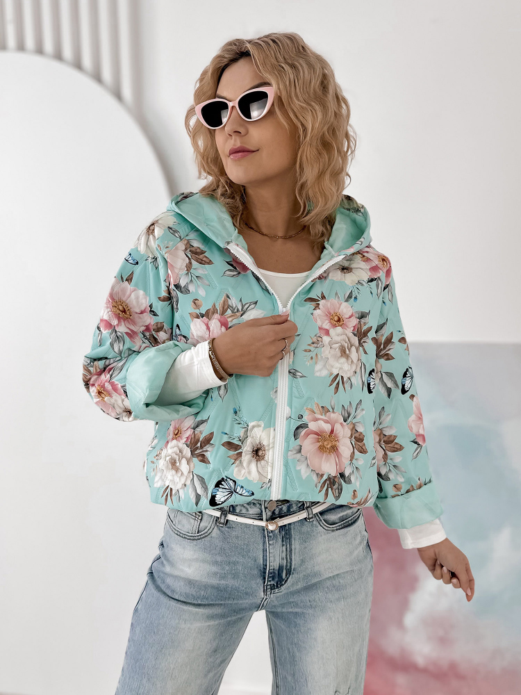 JACKET BOTANICO MINT