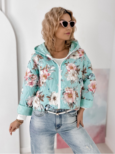 JACKE BOTANICO MINTFARBENE