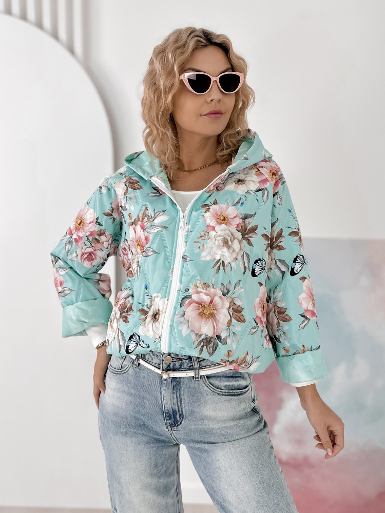 JACKE BOTANICO MINTFARBENE