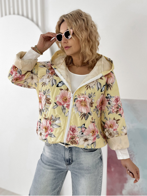 JACKET BOTANICO YELLOW