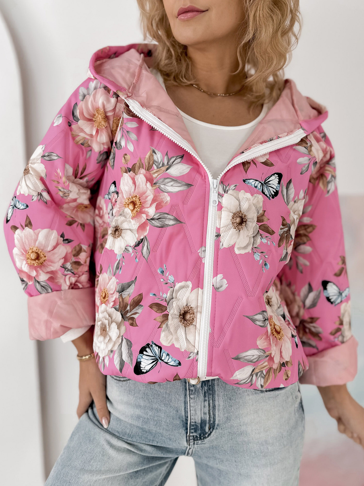 VESTE BOTANICO ROSE
