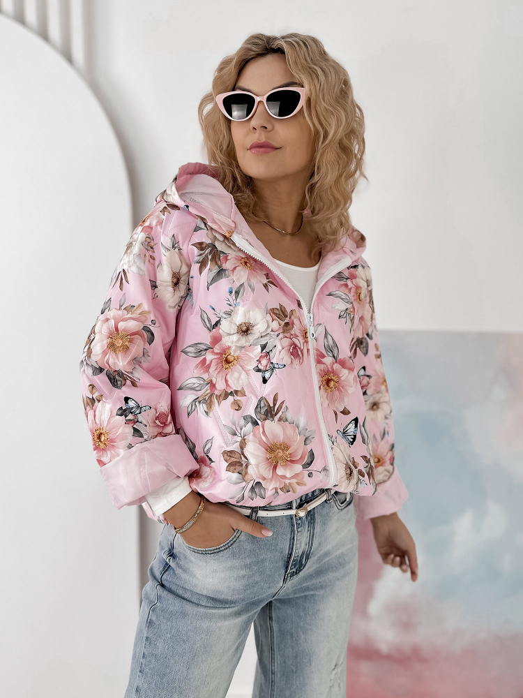 JACKET BOTANICO LIGHT PINK