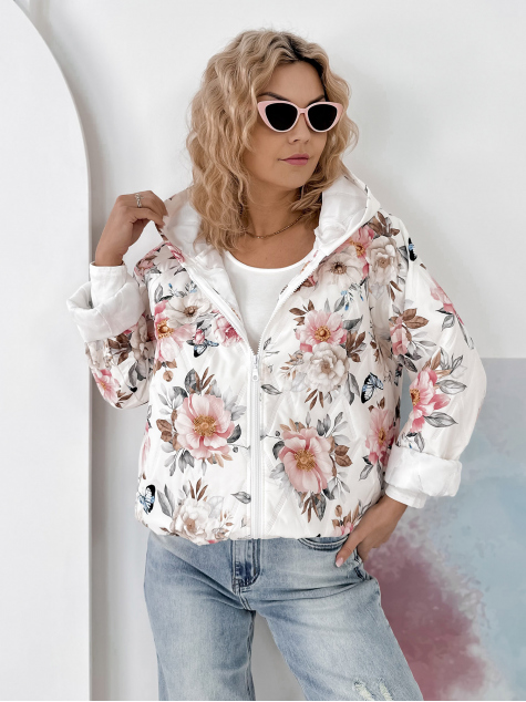 VESTE BOTANICO ÉCRU