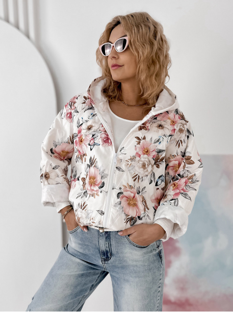 JACKET BOTANICO ECRU