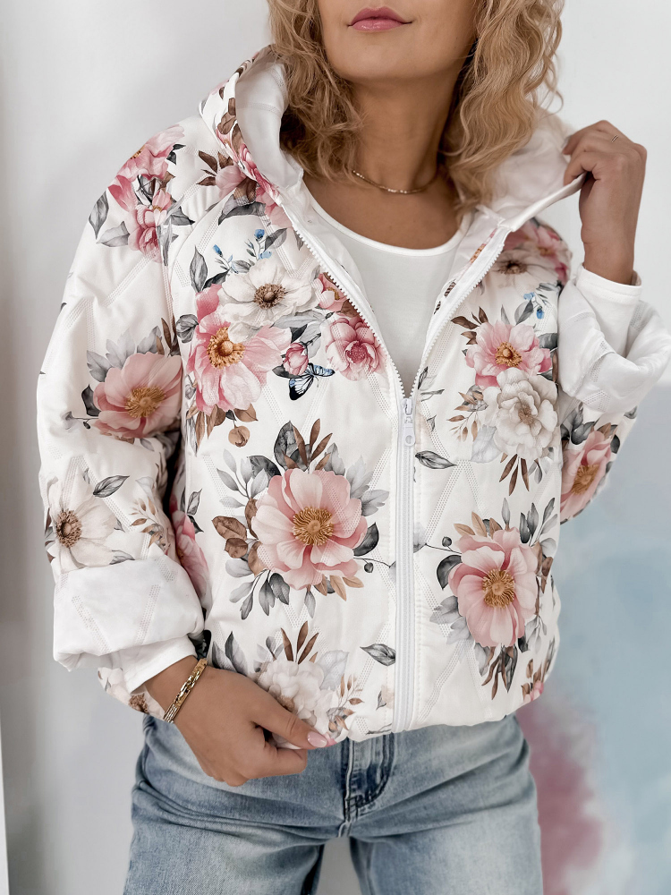 VESTE BOTANICO ÉCRU
