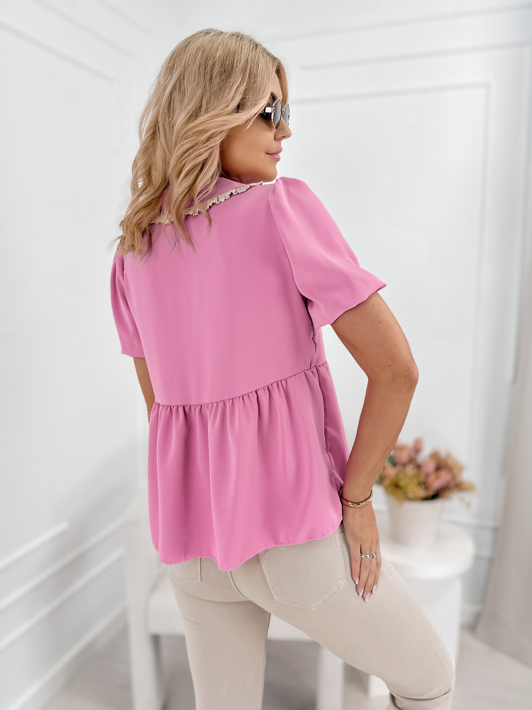 BLOUSE CARDINI ROSE