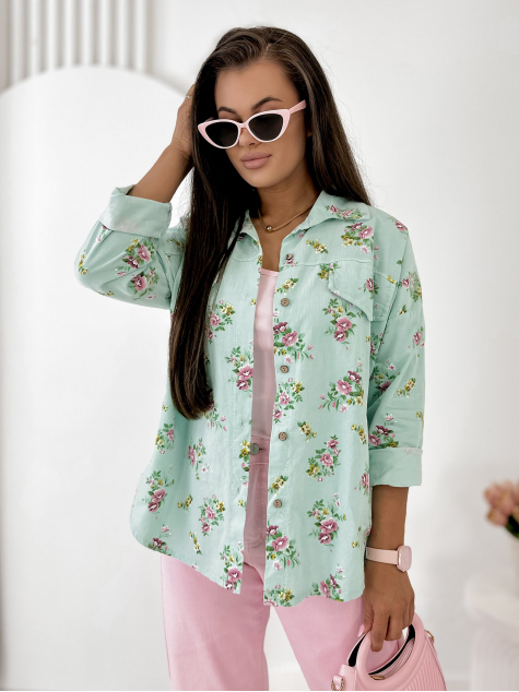 copy of SHIRT CORDUROY GARDINI POWDER PINK