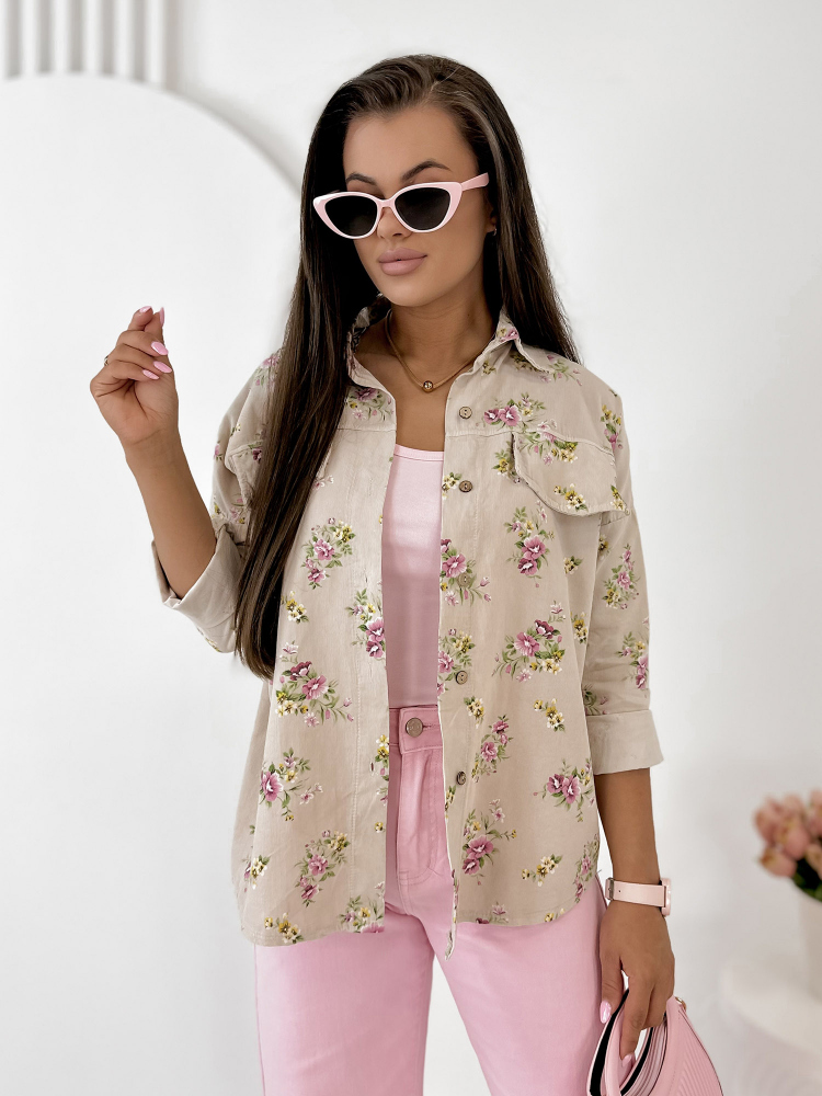 CAMASA CORDUROY GARDINI BEJ