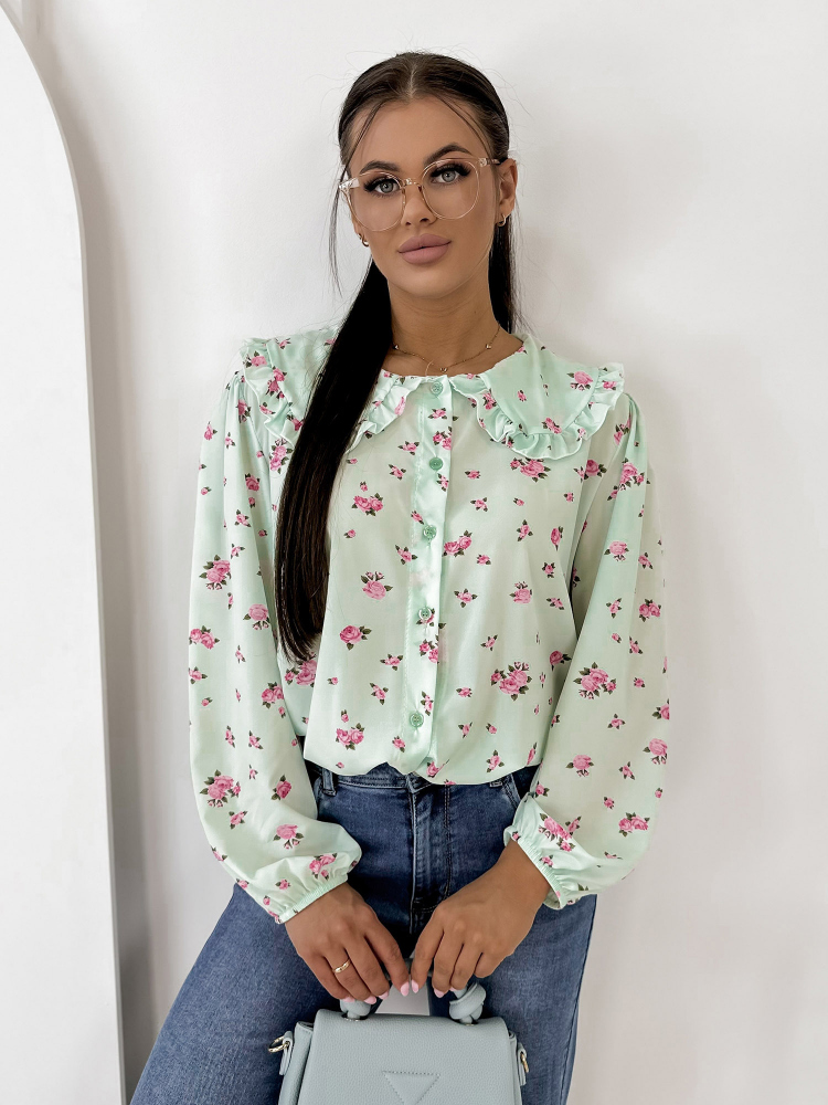 HEMD GIVERNY MINTFARBENE