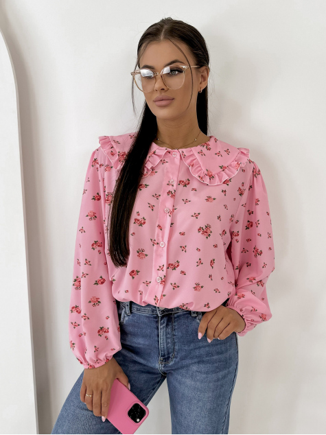 HEMD GIVERNY ROSA