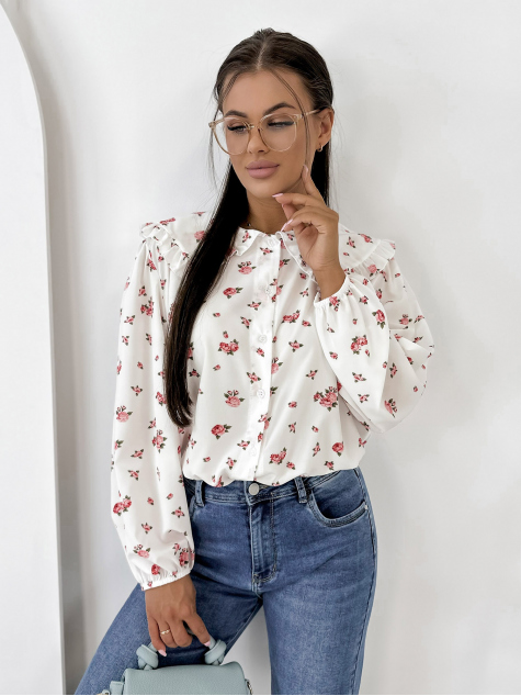 SHIRT GIVERNY ECRU