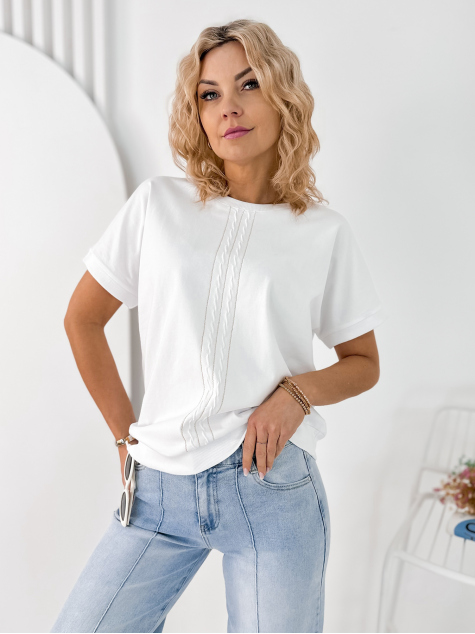 BLOUSE TIVOLI BLANC