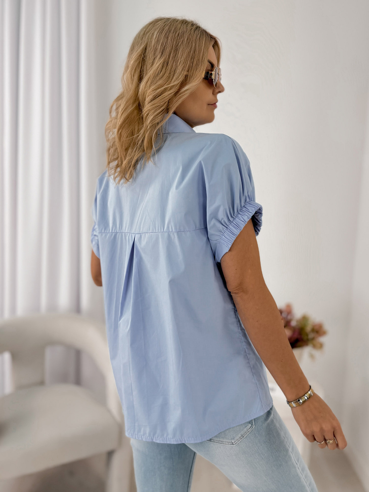 CHEMISE CUSTO BLEU