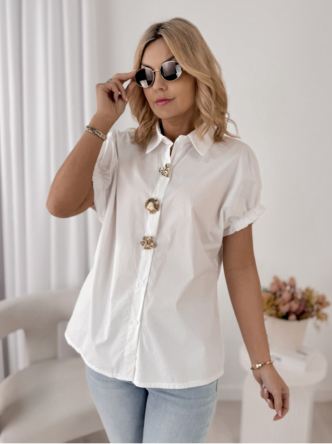 CHEMISE CUSTO BLANC