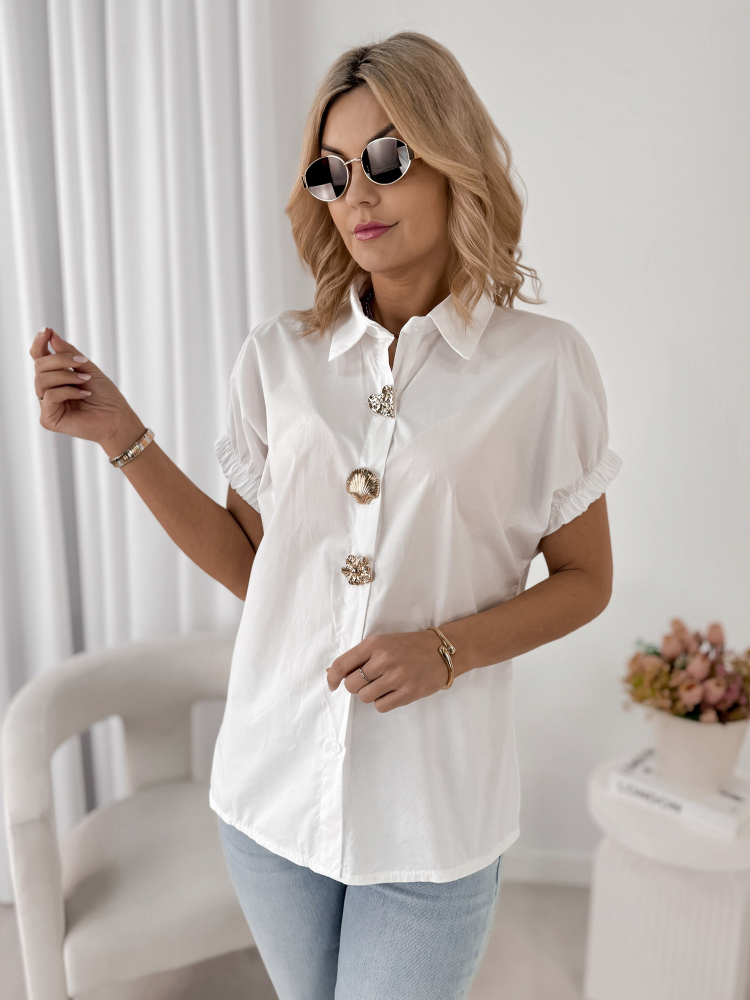 CHEMISE CUSTO BLANC