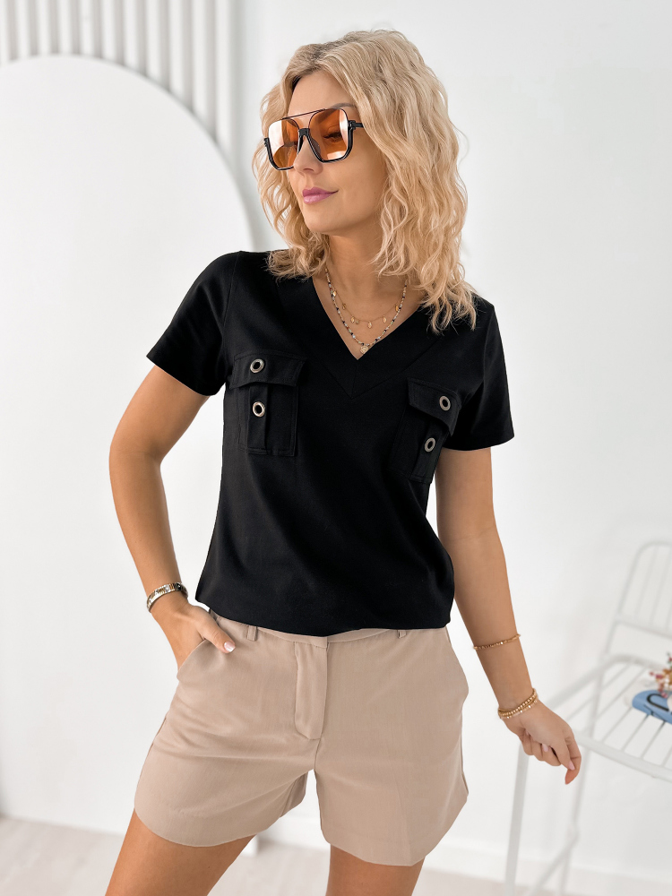 BLOUSE LANGLEY BLACK