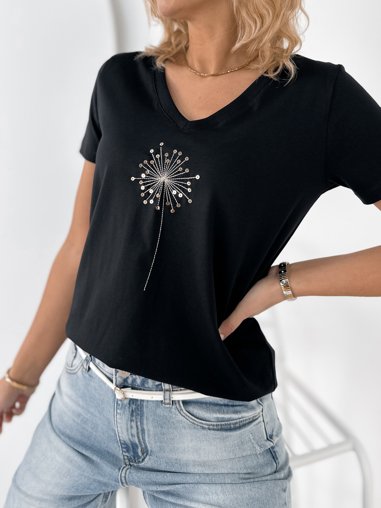 BLOUSE FELLINI NOIR