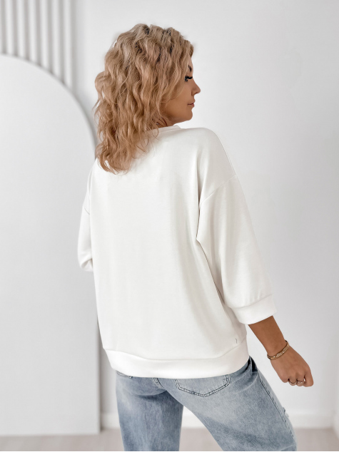 BLUZA ALCAZAR ECRU