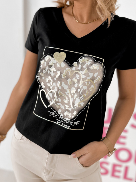 BLOUSE CASPER NOIR