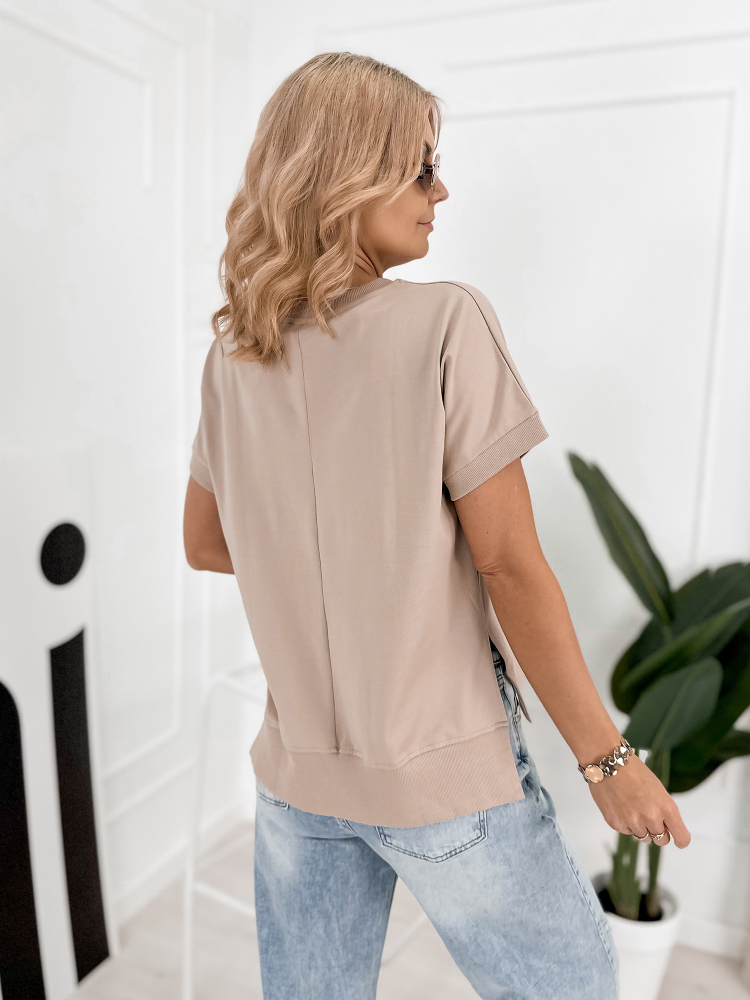 BLUZA VINGE BEJ