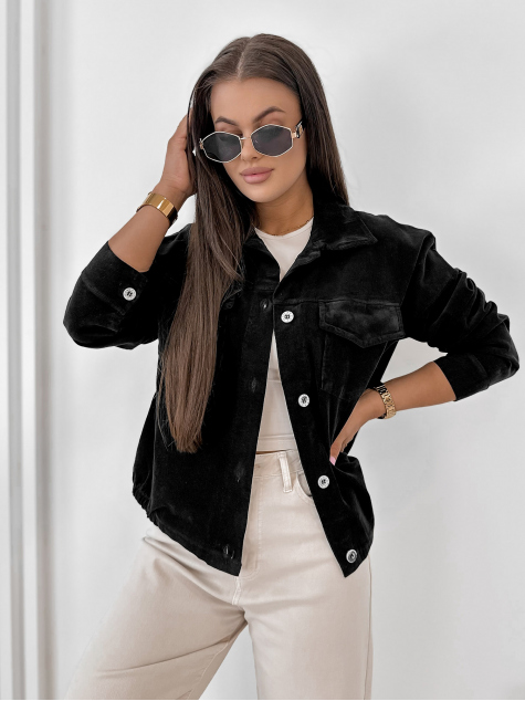 JACKET CORDUROY RIPLEY BLACK