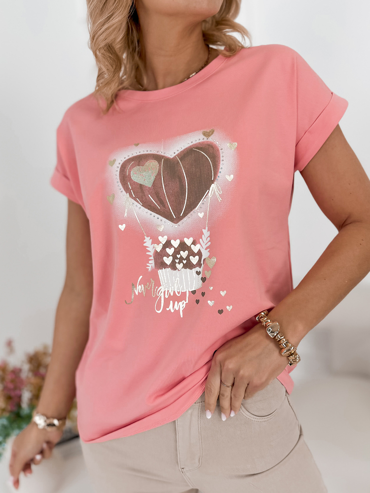 BLOUSE ABILENE CORAL