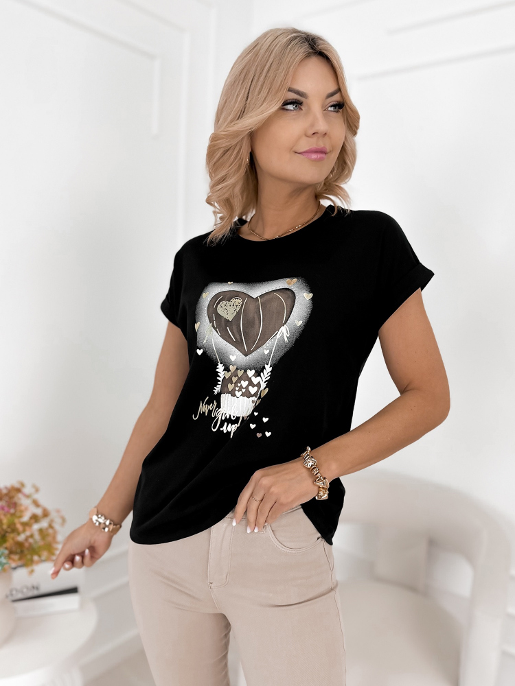 BLOUSE ABILENE BLACK