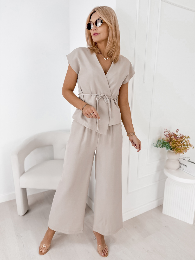 SET HEDDA DARK BEIGE