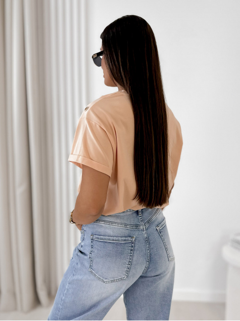 BLOUSE MURPHY PEACH