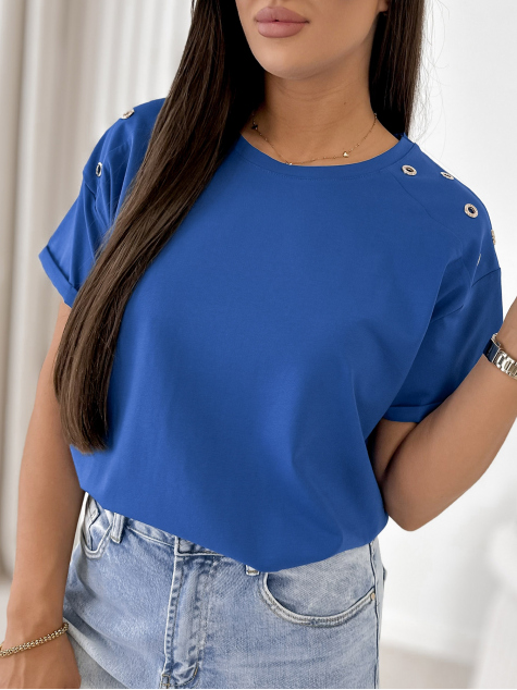 BLOUSE MURPHY BLEUET